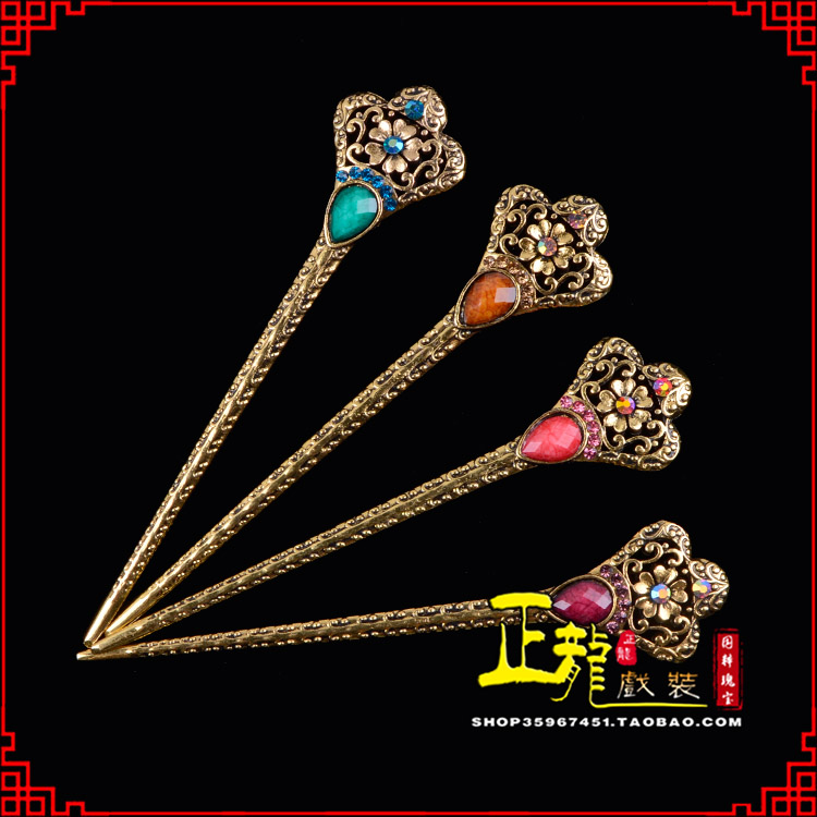 麻江头饰老旦青衣员外夫人簪子 老旦发簪