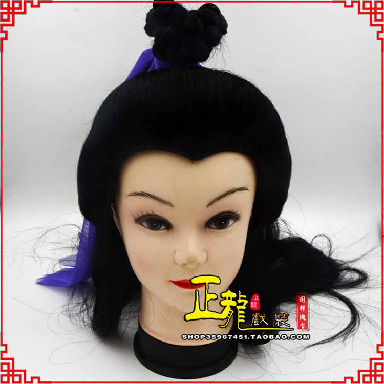 麻江小生头套董永头套古装假发青年头套