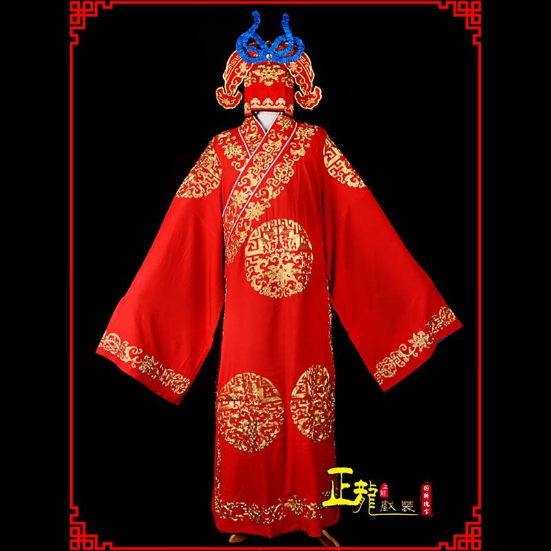 麻江武生服装软绉全金武生衣